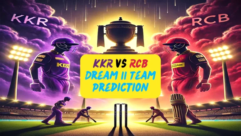 KKR vs RCB Dream 11 Team Prediction